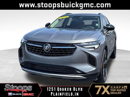 Satin Steel Metallic 2021 Buick Envision FWD Essence