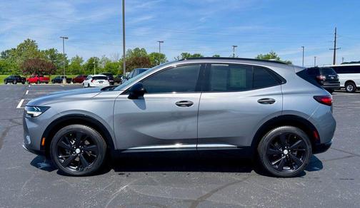 Satin Steel Metallic 2021 Buick Envision FWD Essence