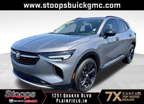 Satin Steel Metallic 2021 Buick Envision FWD Essence