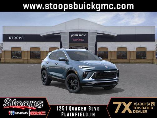 Ocean Blue Metallic 2026 Buick Encore GX Sport Touring