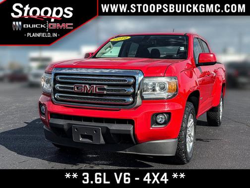 Cardinal Red 2019 GMC Canyon SLE