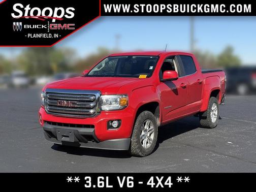 Cardinal Red 2019 GMC Canyon SLE