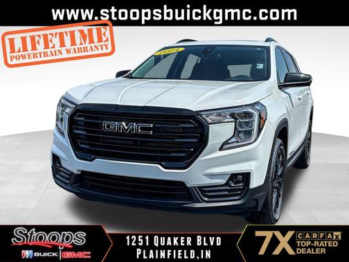 Summit White 2024 GMC Terrain SLT