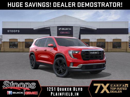 Volcanic Red Tintcoat 2026 GMC Acadia Elevation AWD