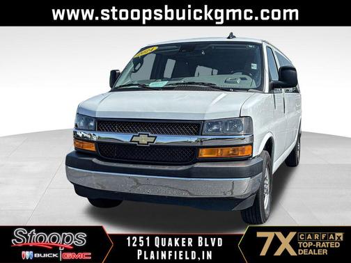 Summit White 2024 Chevrolet Express 3500 RWD 3500 Extended Wheelbase LT