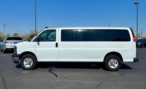 Summit White 2024 Chevrolet Express 3500 RWD 3500 Extended Wheelbase LT
