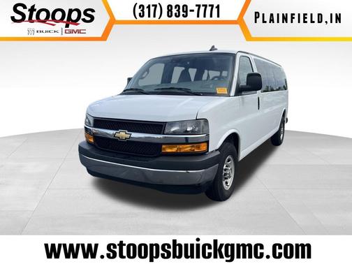 Summit White 2024 Chevrolet Express 3500 RWD 3500 Extended Wheelbase LT