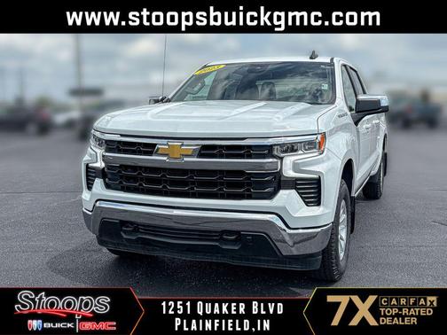 Summit White 2023 Chevrolet Silverado 1500 LT