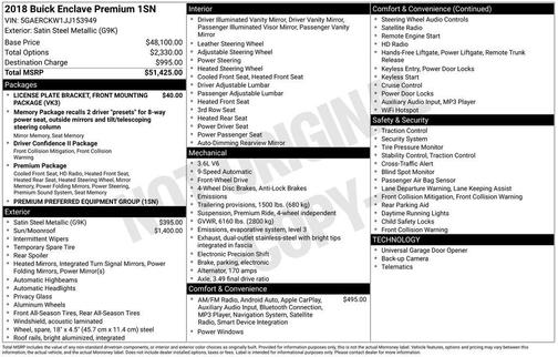 2018 Buick Enclave Premium