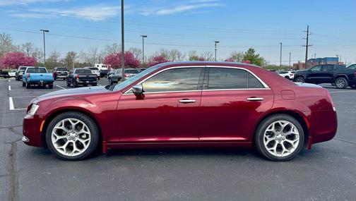 Velvet Red Pearlcoat 2017 Chrysler 300C Platinum