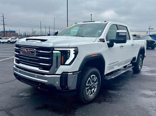 Summit White 2025 GMC Sierra 2500 SLT