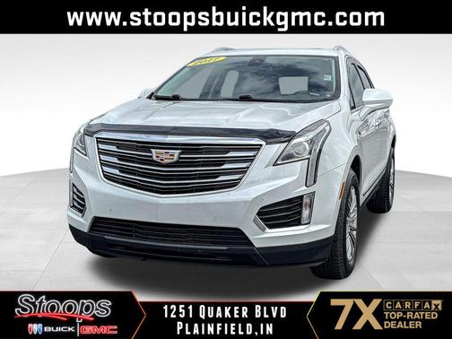 Crystal White Tricoat 2017 Cadillac XT5 Luxury