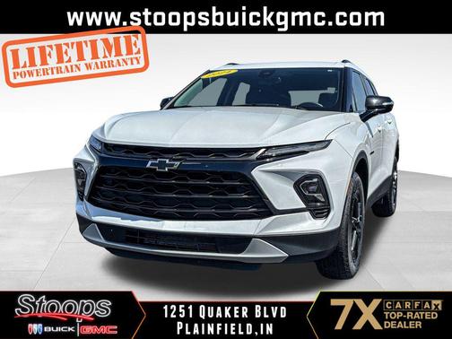 Summit White 2024 Chevrolet Blazer 3LT
