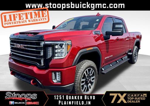 Cayenne Red Tintcoat 2022 GMC Sierra 2500 AT4