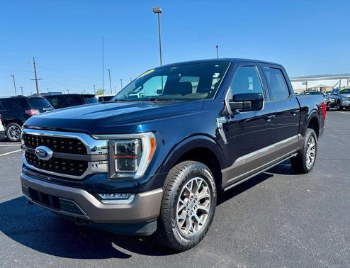 Antimatter Blue Metallic 2021 Ford F-150 King Ranch