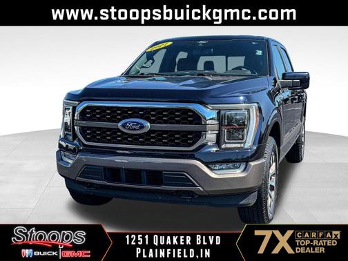 Antimatter Blue Metallic 2021 Ford F-150 King Ranch