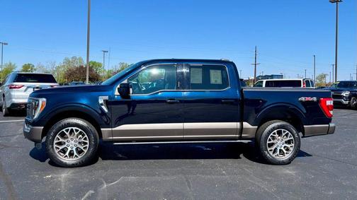 Antimatter Blue Metallic 2021 Ford F-150 King Ranch