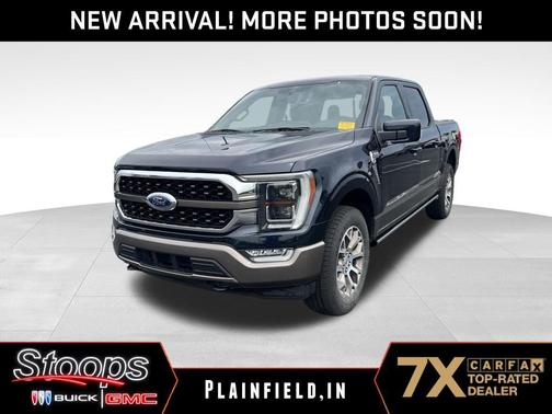Antimatter Blue Metallic 2021 Ford F-150 King Ranch
