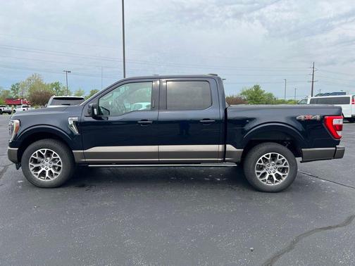 Antimatter Blue Metallic 2021 Ford F-150 King Ranch