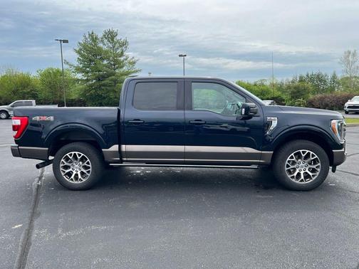 Antimatter Blue Metallic 2021 Ford F-150 King Ranch