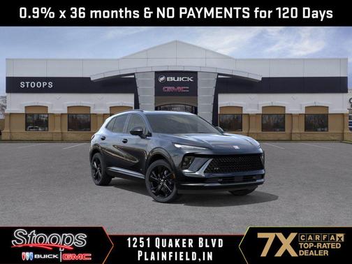 Ebony Twilight Metallic 2026 Buick Envision Sport Touring AWD