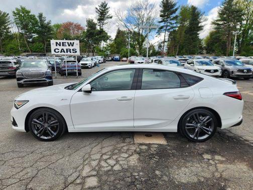 Platinum White Pearl 2025 Acura Integra A-SPEC