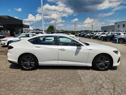 Platinum White Pearl 2023 Acura TLX A-Spec