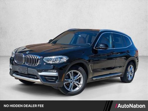 Jet Black 2020 BMW X3 xDrive30i