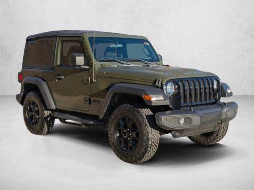 Sarge Green Clearcoat 2020 Jeep Wrangler Sport S