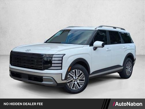 Creamy White Pearl 2026 Hyundai Palisade Hybrid Blue SEL Premium 7P