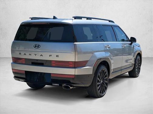 Shimmering Silver 2026 Hyundai SANTA FE Calligraphy