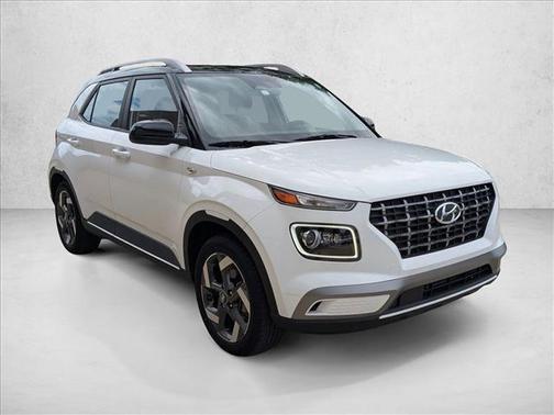 Lunar White 2023 Hyundai VENUE Limited