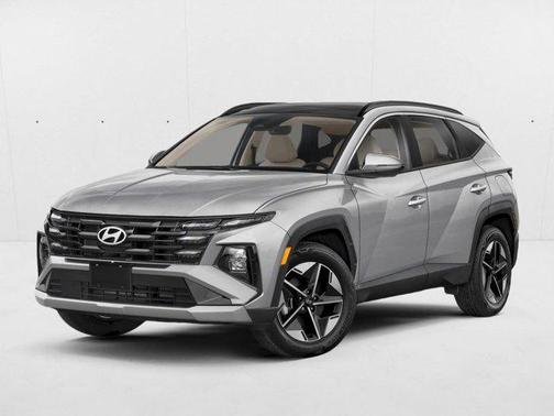 Shimmering Silver 2026 Hyundai TUCSON Hybrid SEL