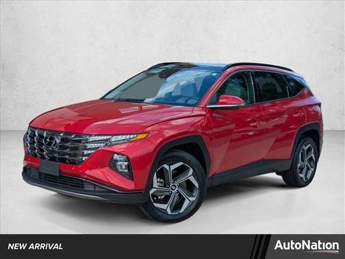 Calypso Red 2023 Hyundai TUCSON Limited
