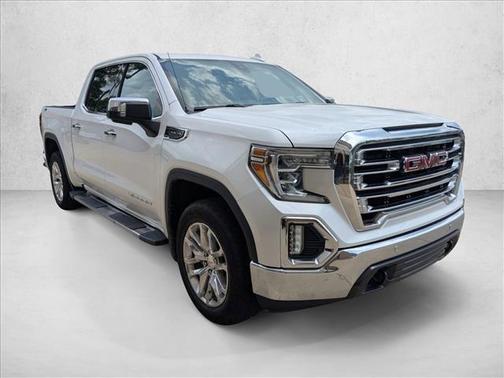 White Frost Tricoat 2020 GMC Sierra 1500 SLT