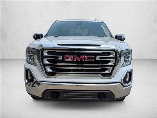 White Frost Tricoat 2020 GMC Sierra 1500 SLT