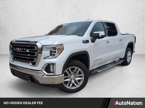 White Frost Tricoat 2020 GMC Sierra 1500 SLT