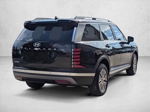 Abyss Black Pearl 2026 Hyundai Palisade Hybrid Blue SEL 7P