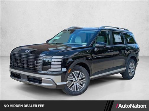Abyss Black Pearl 2026 Hyundai Palisade Hybrid Blue SEL 7P