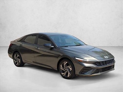 Amazon Gray 2025 Hyundai ELANTRA Sport