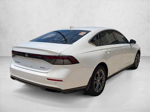 Platinum White Pearl 2024 Honda Accord Hybrid EX-L