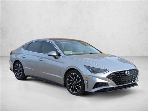 Shimmering Silver Pearl 2021 Hyundai SONATA Limited
