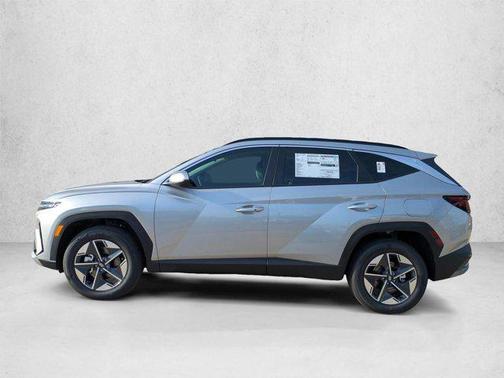 Shimmering Silver 2026 Hyundai TUCSON Hybrid SEL