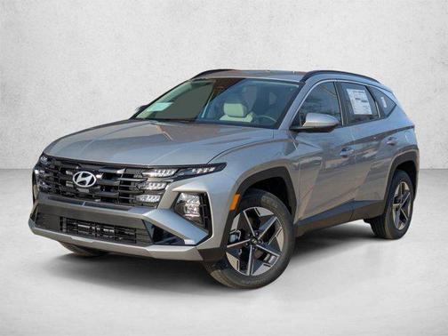 Shimmering Silver 2026 Hyundai TUCSON Hybrid SEL