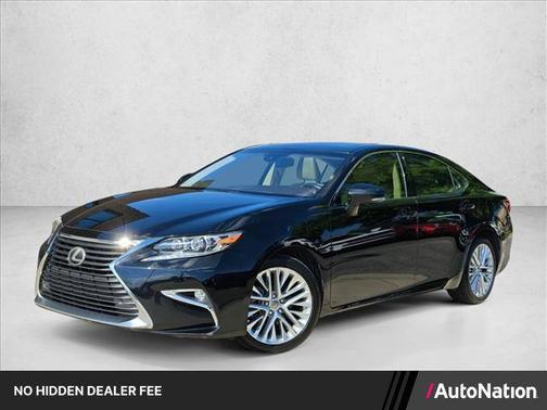 Black 2016 Lexus ES 350 Base