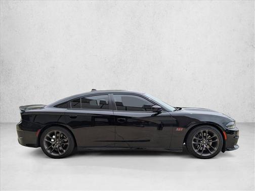 Pitch Black Clearcoat 2023 Dodge Charger Scat Pack