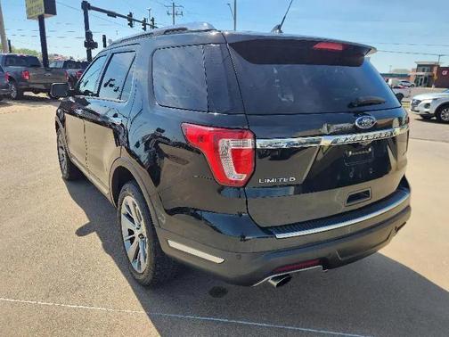 Agate Black Metallic 2019 Ford Explorer Limited