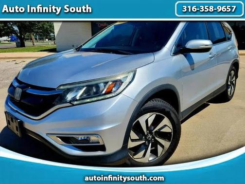 Alabaster Silver Metallic 2016 Honda CR-V Touring