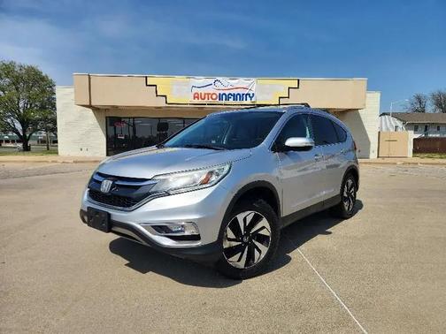 Alabaster Silver Metallic 2016 Honda CR-V Touring