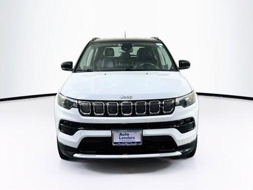 Bright White Clearcoat 2022 Jeep Compass Limited